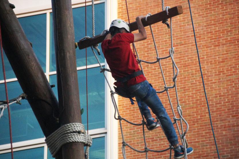 challenge course kid