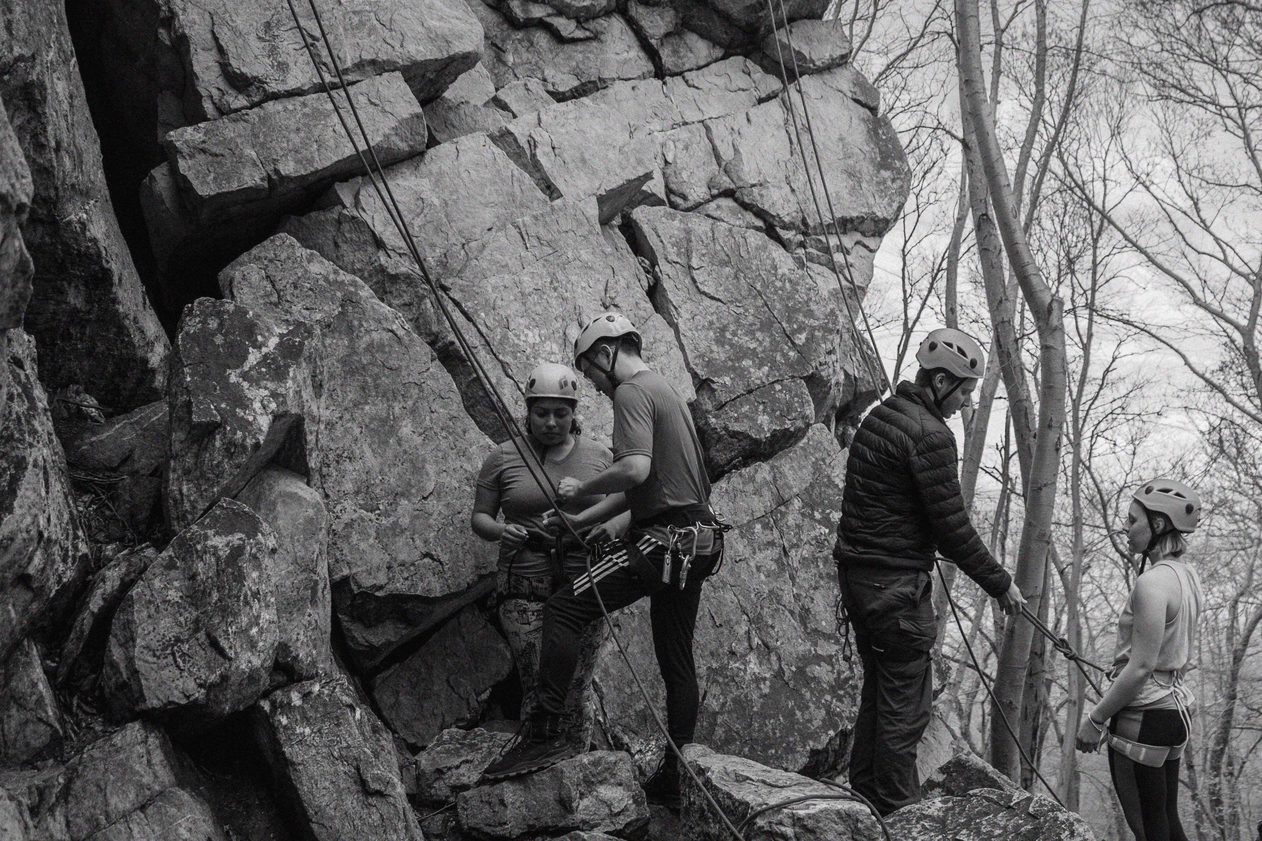 outdoor climbing