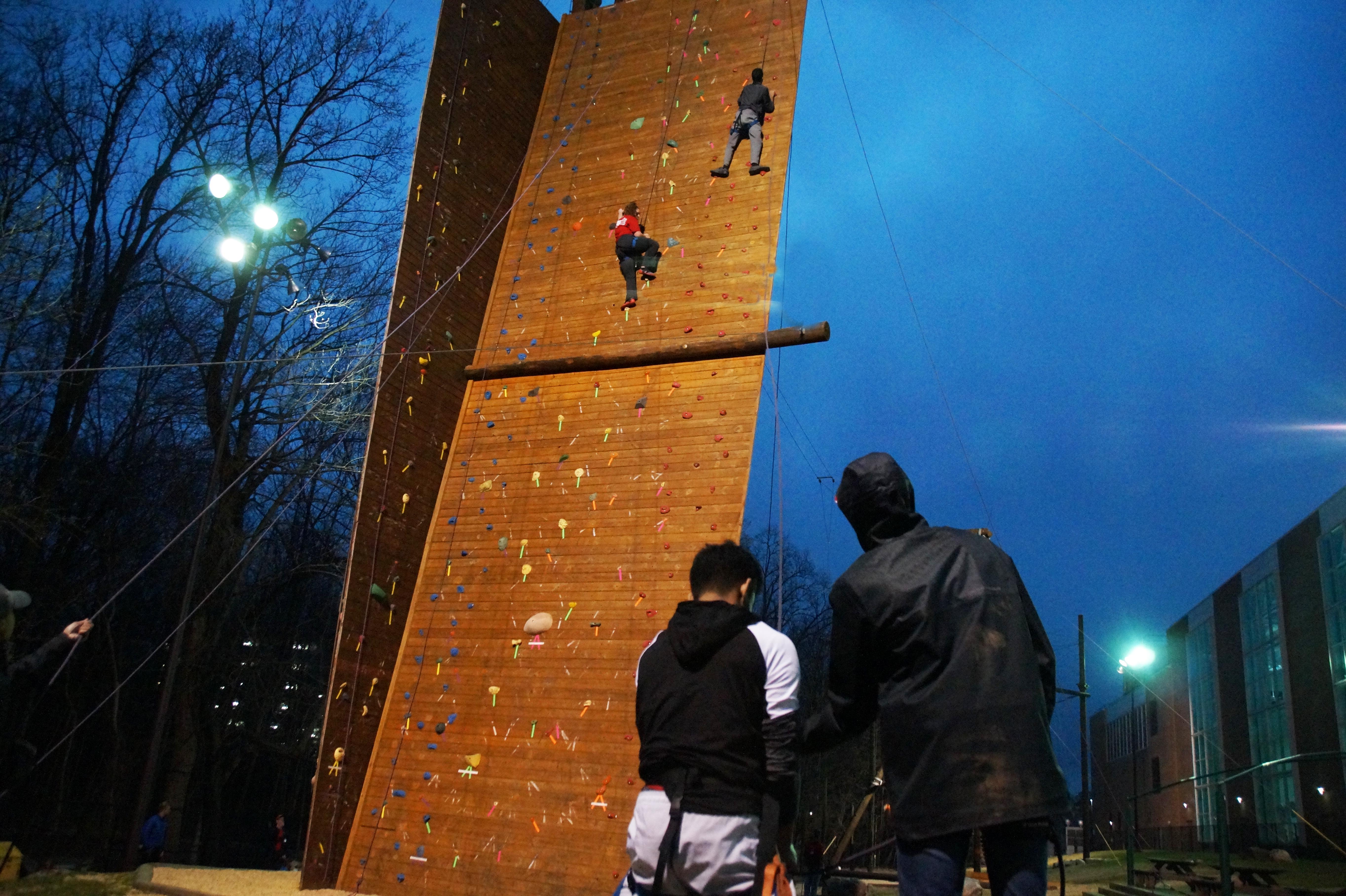 climbing wall
