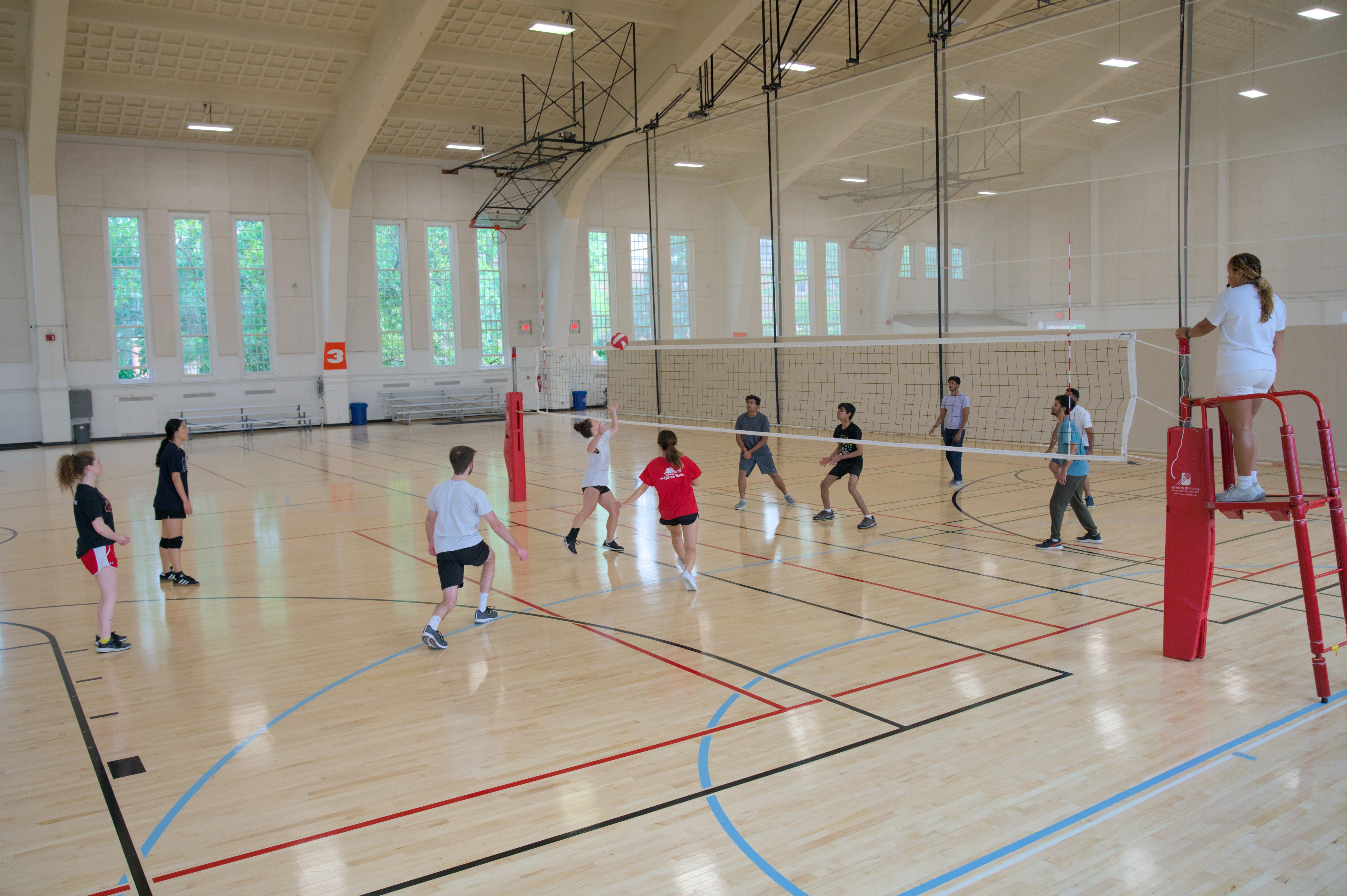 indoor volleyball