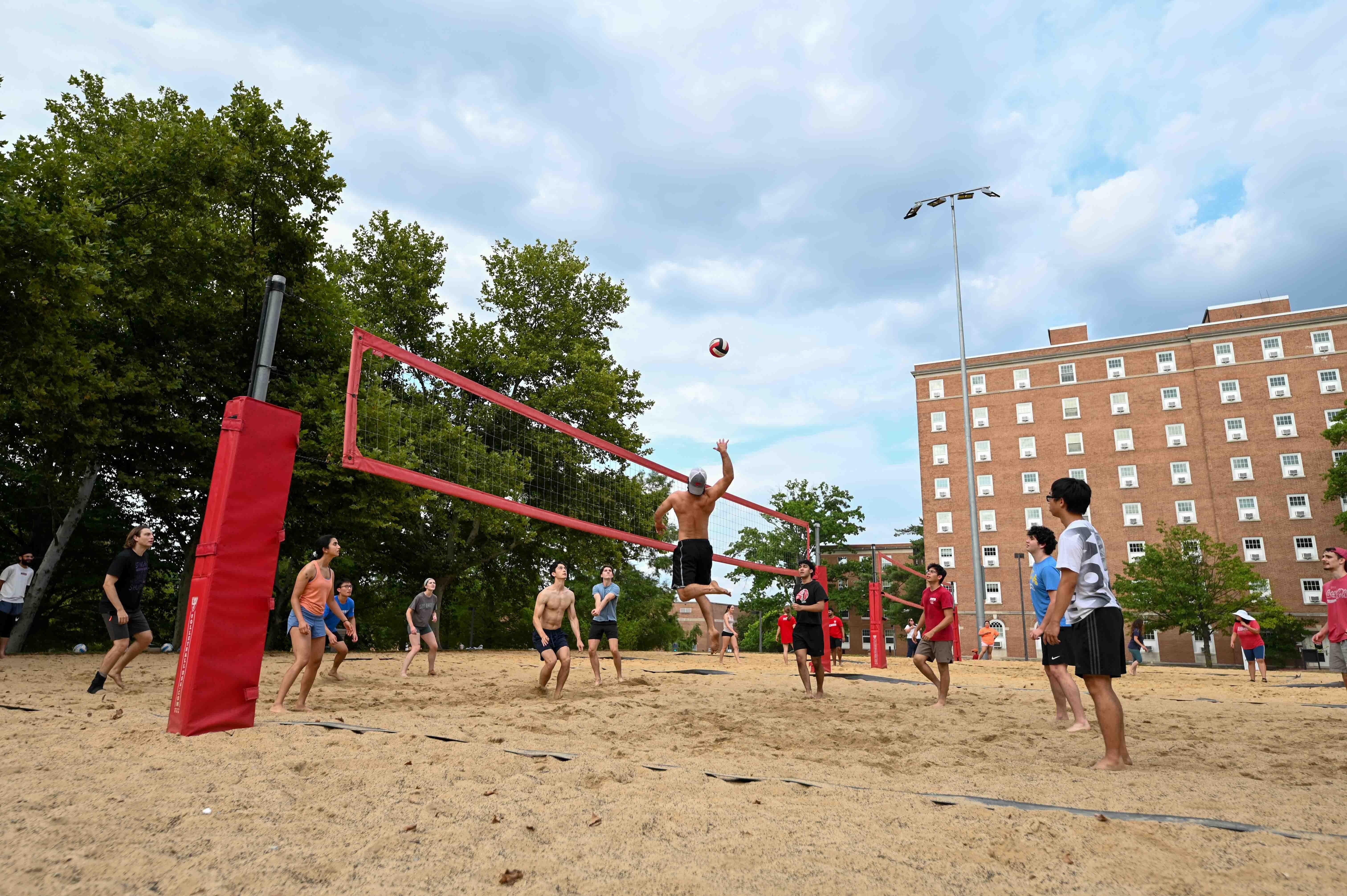 outdoor volleyball