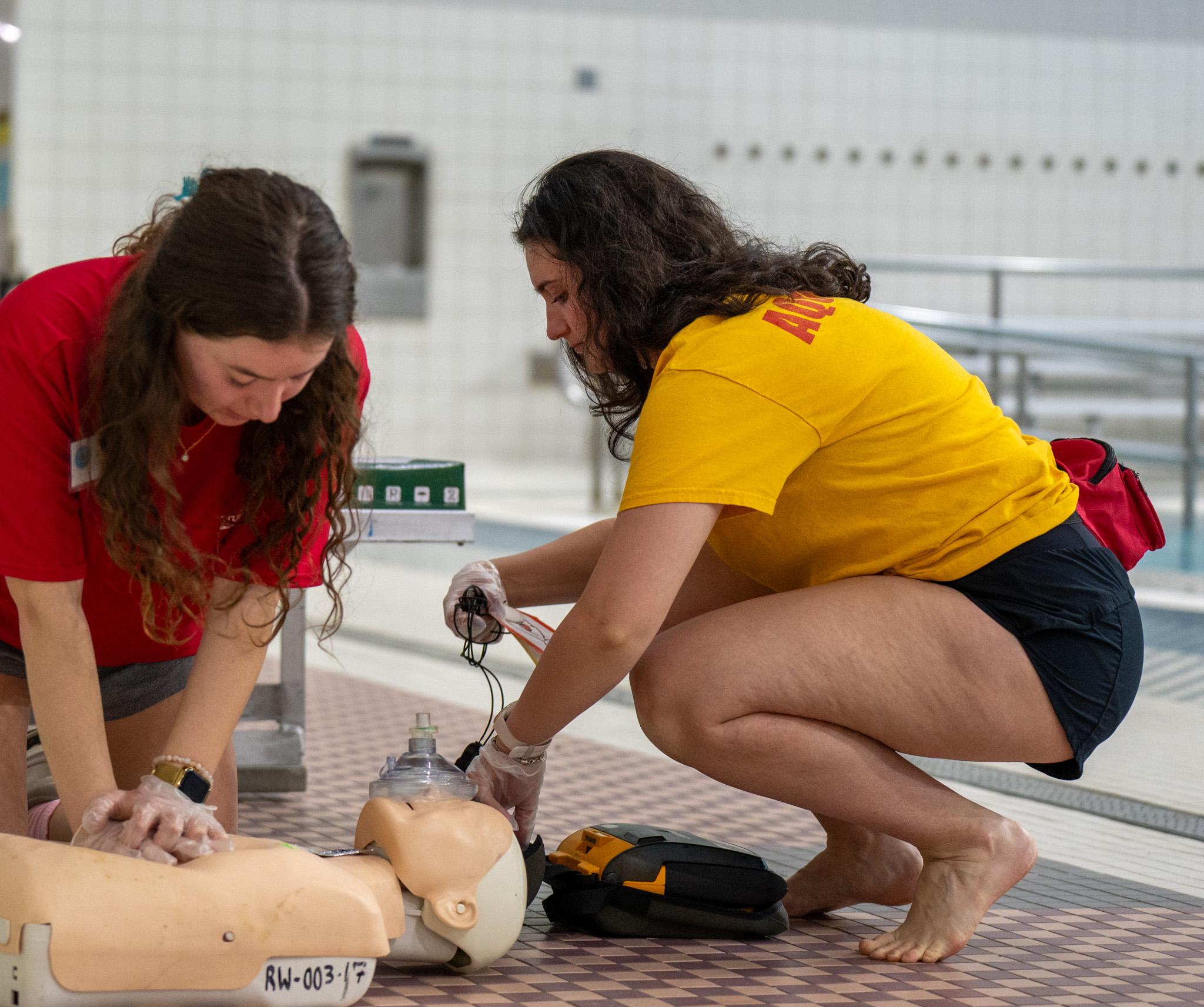 lifeguard practice